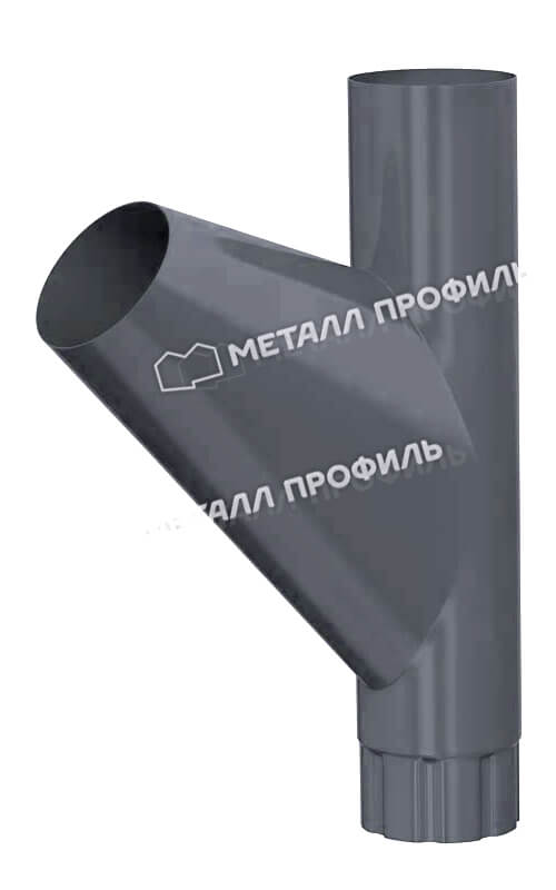 Тройник трубы Foramina Freeze D100 (FRZ_D-01-GreyGrey-0.5) в Кубинке