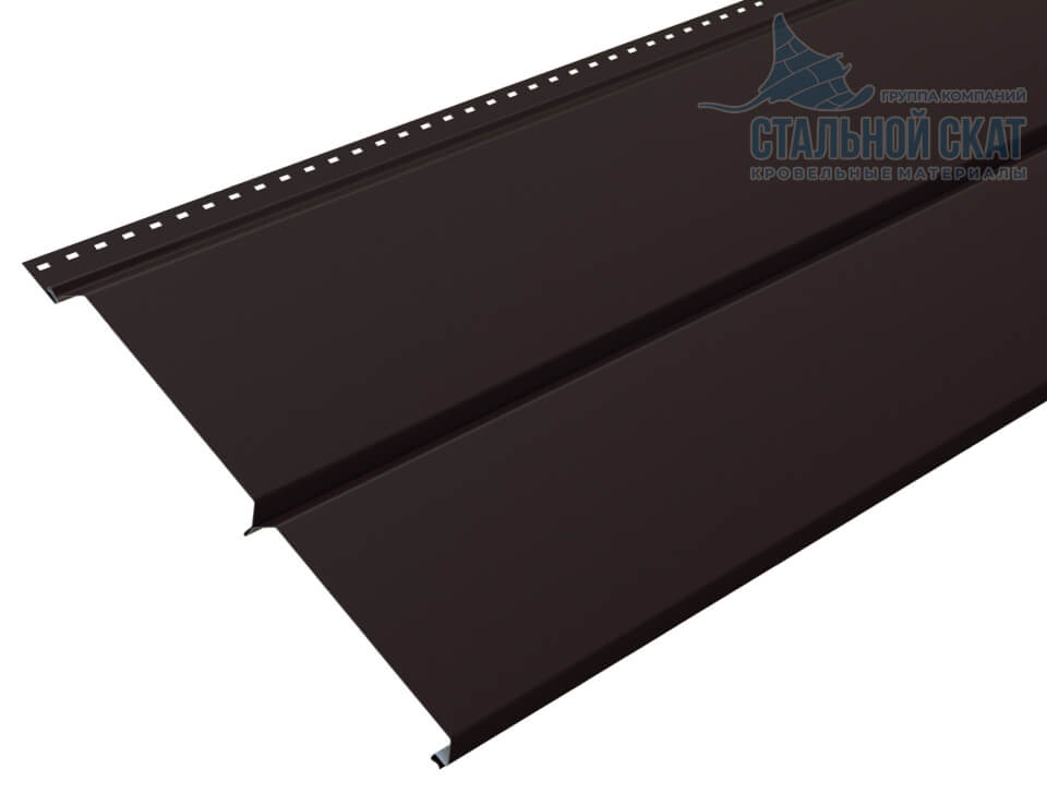 Фото: Сайдинг Lбрус-XL-14х335 (VALORI-20-DarkBrown-0.5) в Кубинке