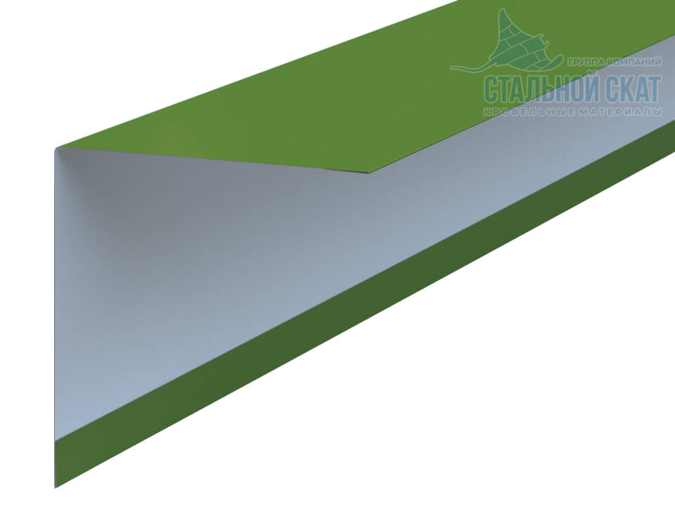 Планка угла наружного 75х75х3000 NormanMP (ПЭ-01-6018-0.5) в Кубинке