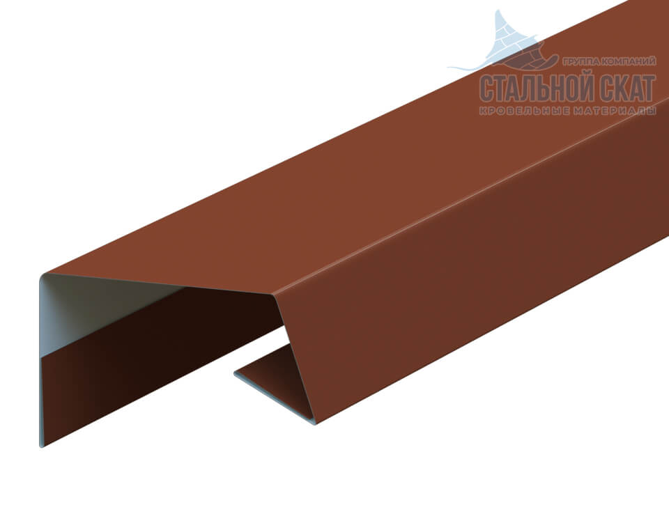 Планка начальная Woodstock 12х15х3000 (VikingMP E-20-8004-0.5)