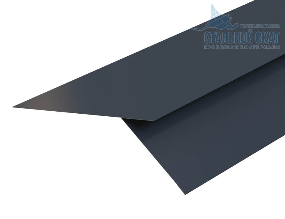 Планка карнизная FASTCLICK 130х80х2000 NormanMP (ПЭ-01-7016-0.5)