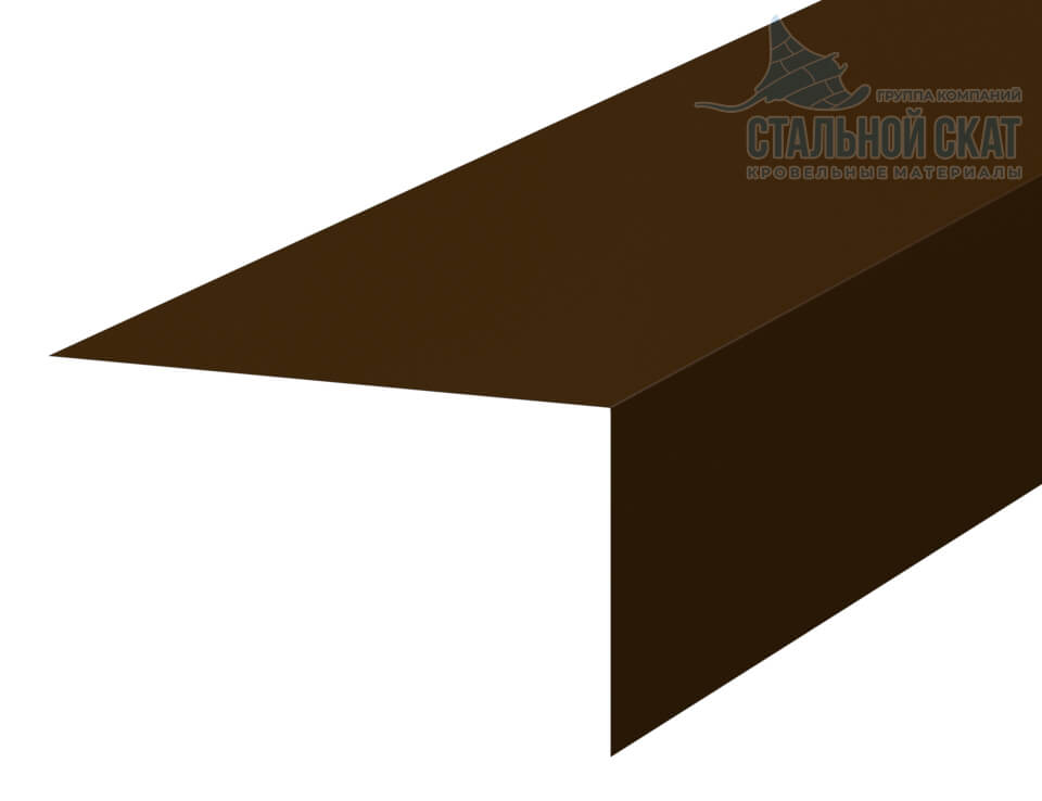 Планка откоса FASTCLICK 150х267х3000 NormanMP (ПЭ-01-8017-0.5)