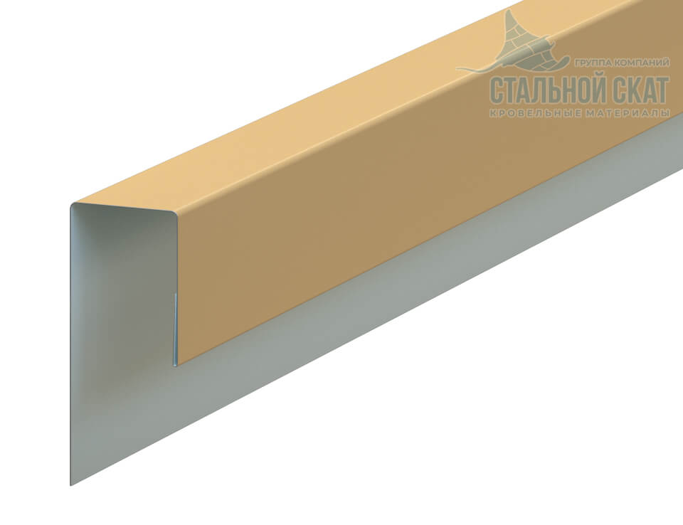 Планка J-профиль 24х18х2000 NormanMP (ПЭ-01-1014-0.5)