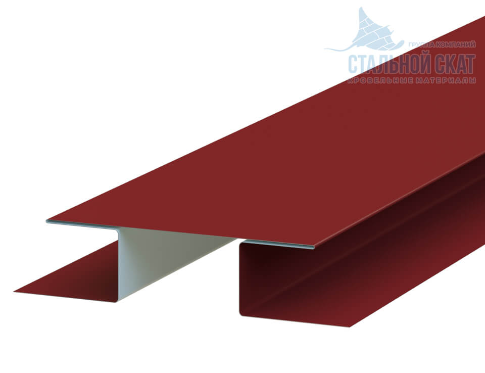 Планка стыковочная сложная 75х3000 NormanMP (ПЭ-01-3011-0.5)