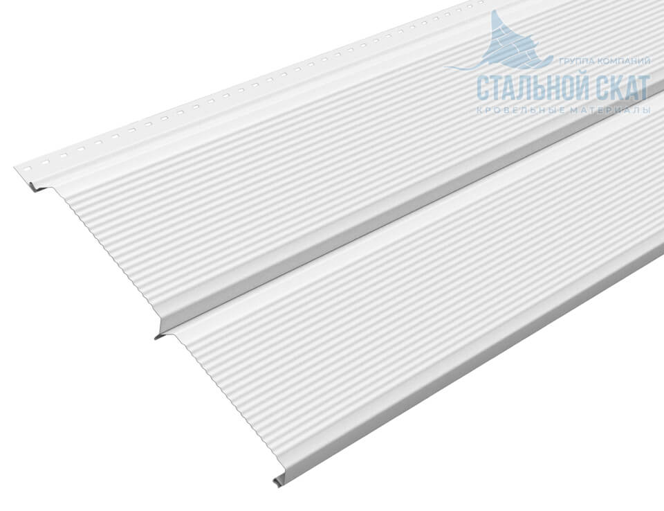 Сайдинг Lбрус-XL-В-14х335 NormanMP (ПЭ-01-9010-0.5)