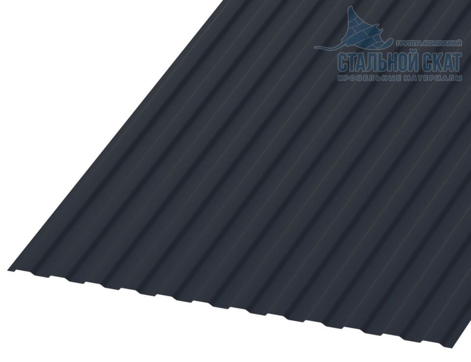Профнастил МП10 х 1100 - A (ПЭ-01-7024-0.4±0.08мм)