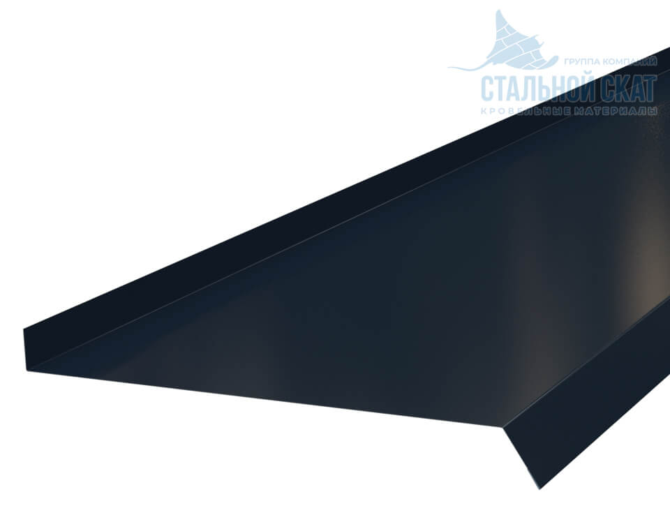Планка отлива 240х30х2000 (VALORI-20-DarkGrey-0.5)