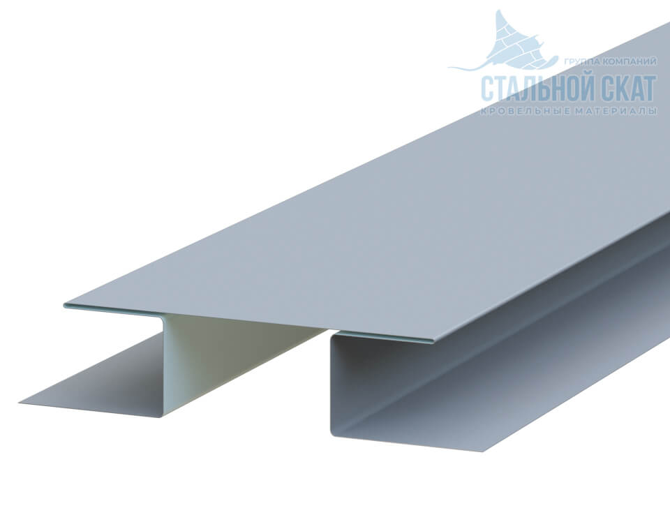 Планка стыковочная сложная 75х3000 NormanMP (ПЭ-01-7004-0.5)