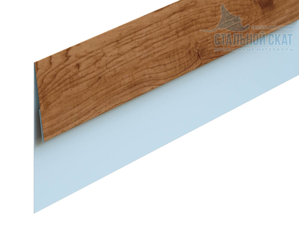 Планка финишная 48х25х2000 (ECOSTEEL_T-01-Кедр-0.5)