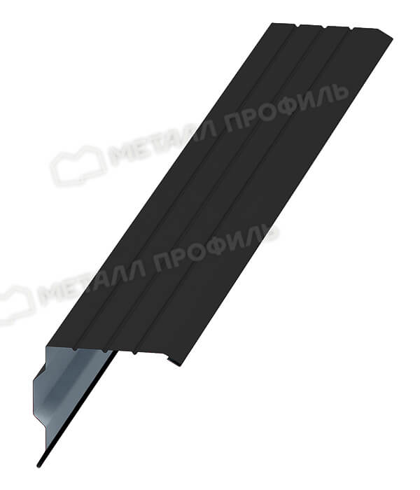 Планка торцевая 90х115х2000 (VikingMP-01-9005-0.45)