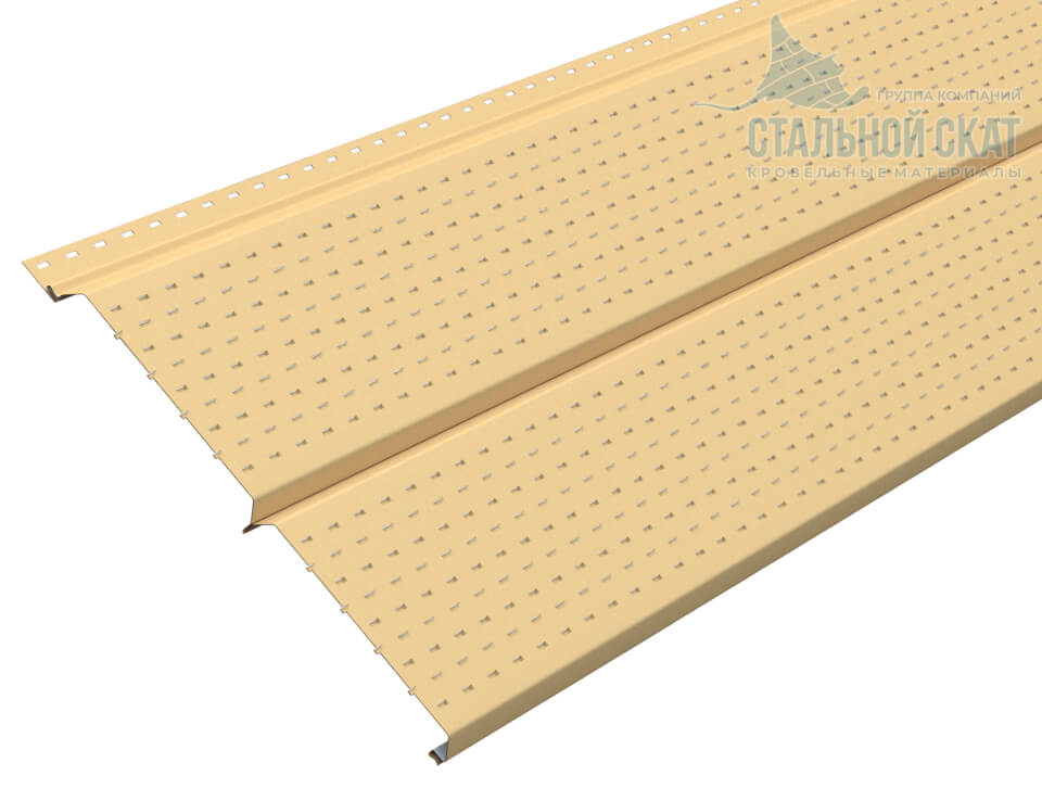 Софит перфор. Lбрус-XL-14х335 NormanMP (ПЭ-01-1015-0.5)