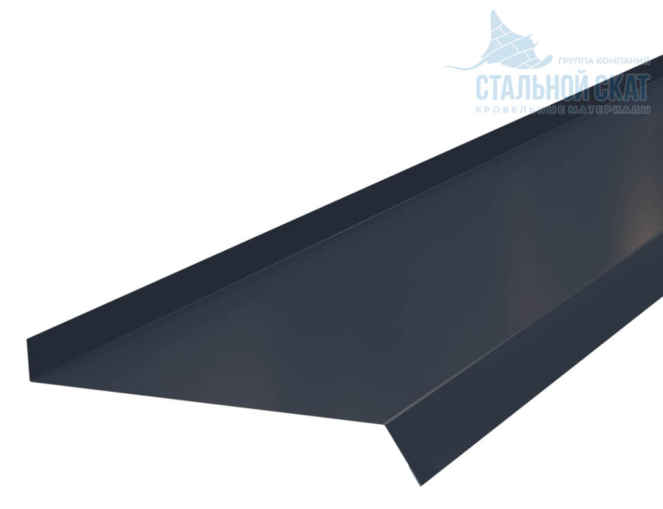 Планка отлива 180х30х2000 (VALORI-20-Grey-0.5)