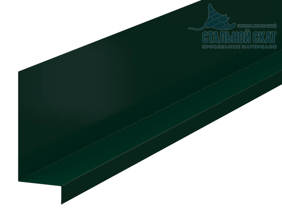 Планка примыкания боковая FASTCLICK 150х65х2000 NormanMP (ПЭ-01-7016-0.5)