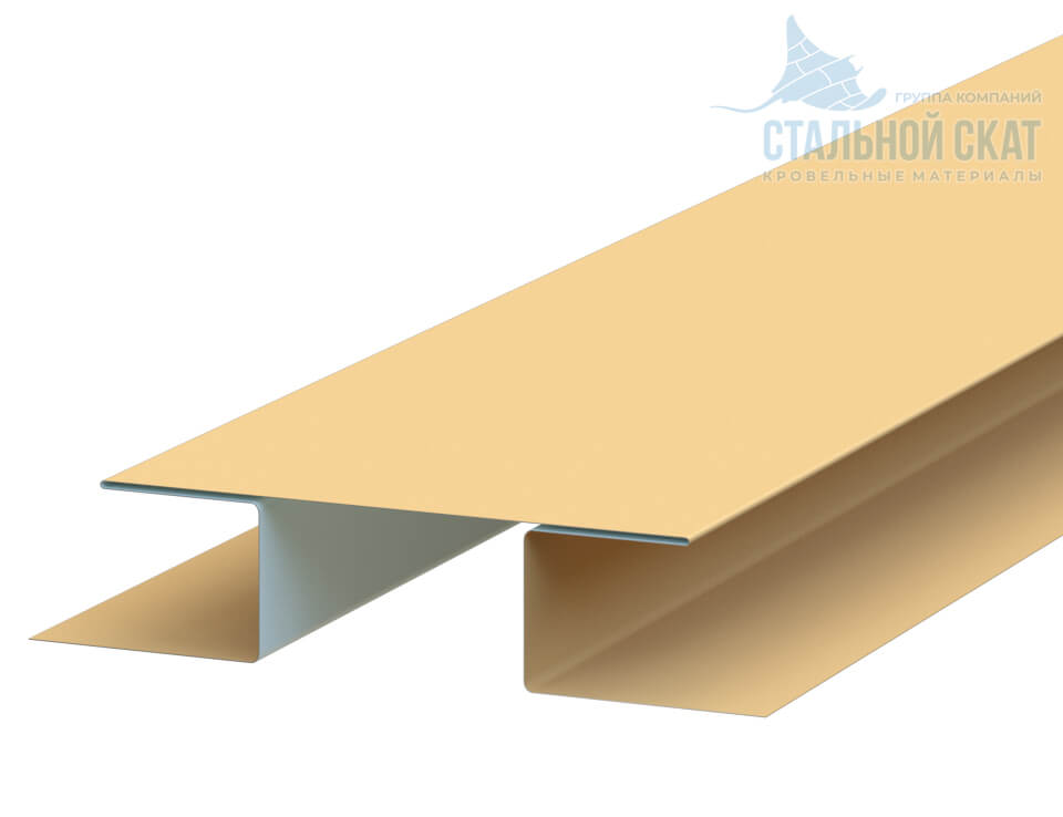 Планка стыковочная сложная 75х3000 NormanMP (ПЭ-01-1015-0.5)