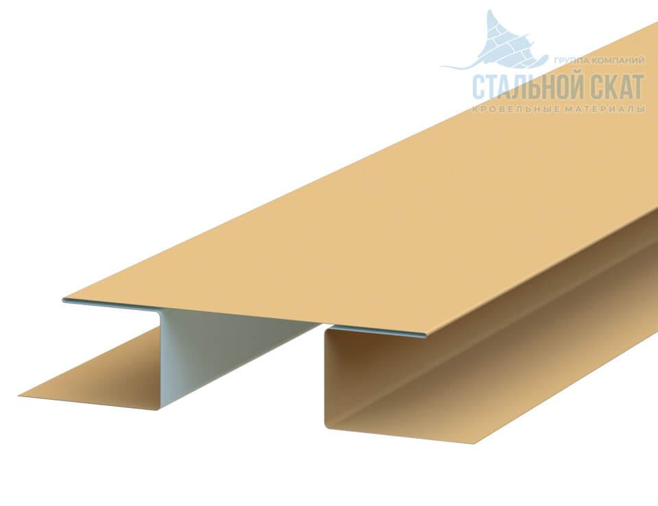 Планка стыковочная сложная 75х3000 NormanMP (ПЭ-01-1014-0.5)