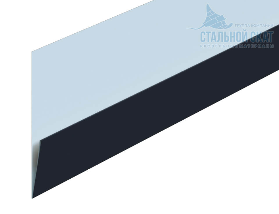 Планка начальная Lбрус-XL 20х50х3000 (MattMP-20-7024-0.5)