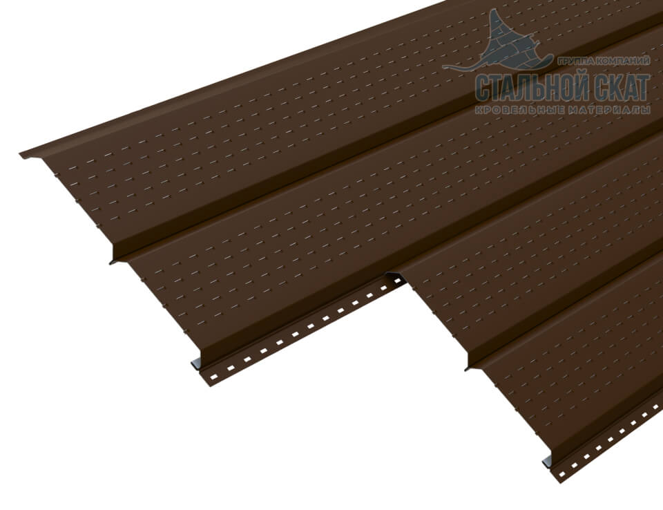 Софит Lбрус-15х240 (Steelmatt-20-8017-0.4)